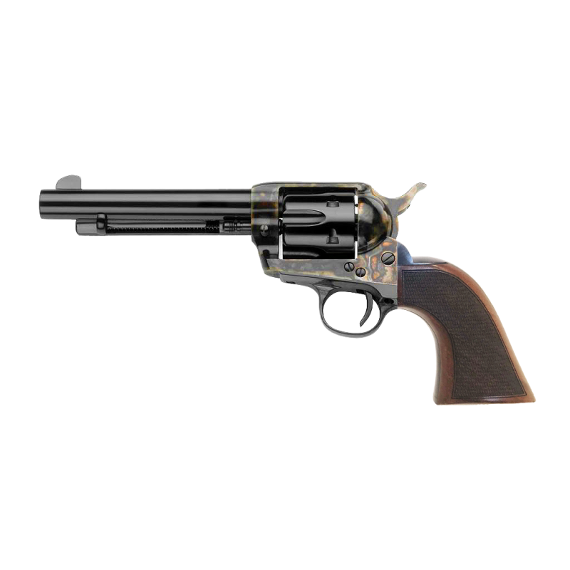 revolver 1873 sa cal.45lc 5\"1/2 acier bronze crosse quadrillee